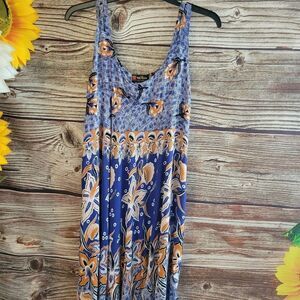 "Ralu Modern " Woman's dress maxi multicolored Pre-owned